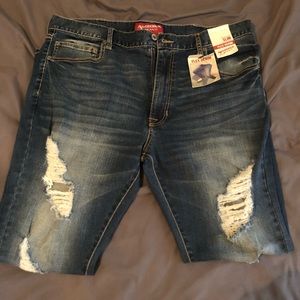 Men’s Arizona distressed jeans NWT